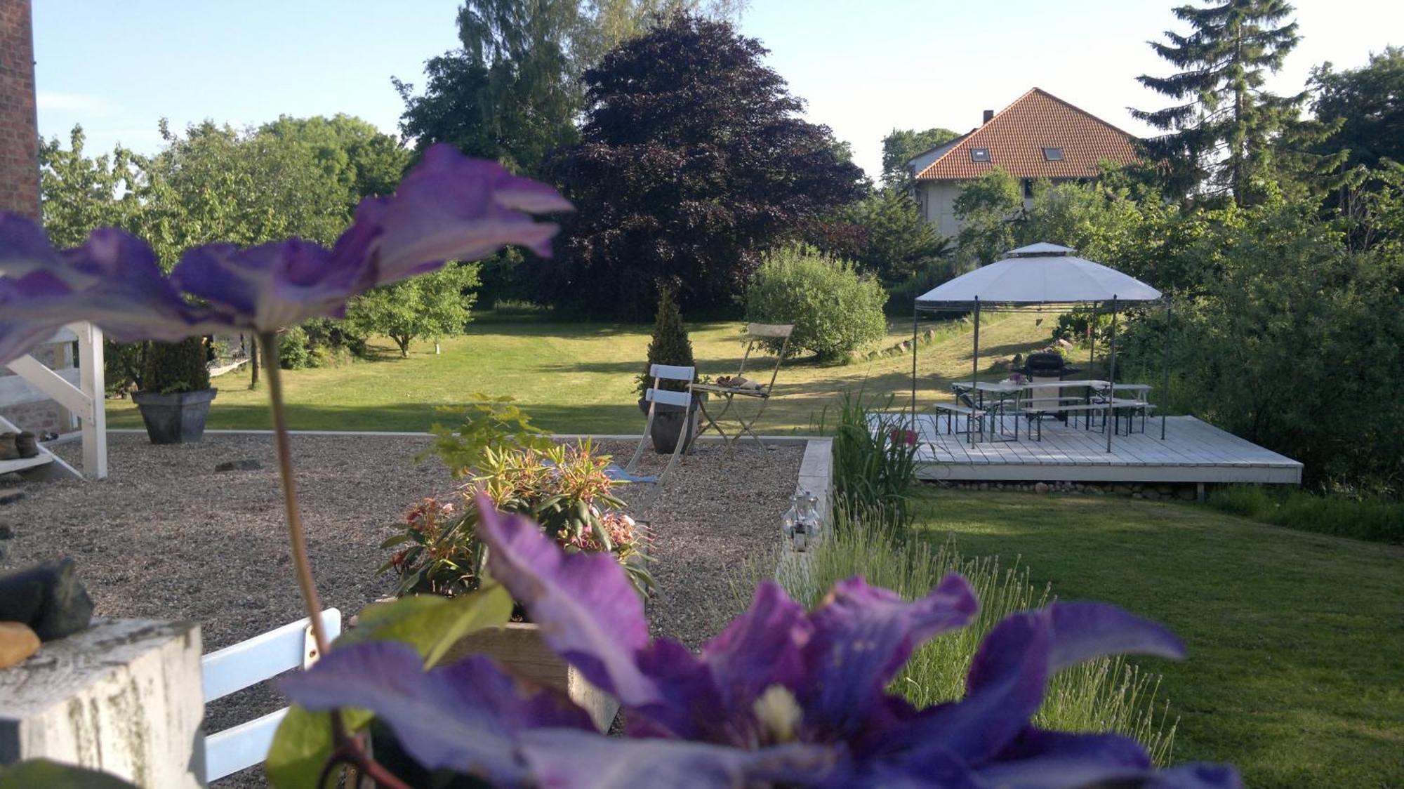 Inspektorenhaus Am Jagdschloss Mit Meerblick Hohen Niendorf Exterior foto